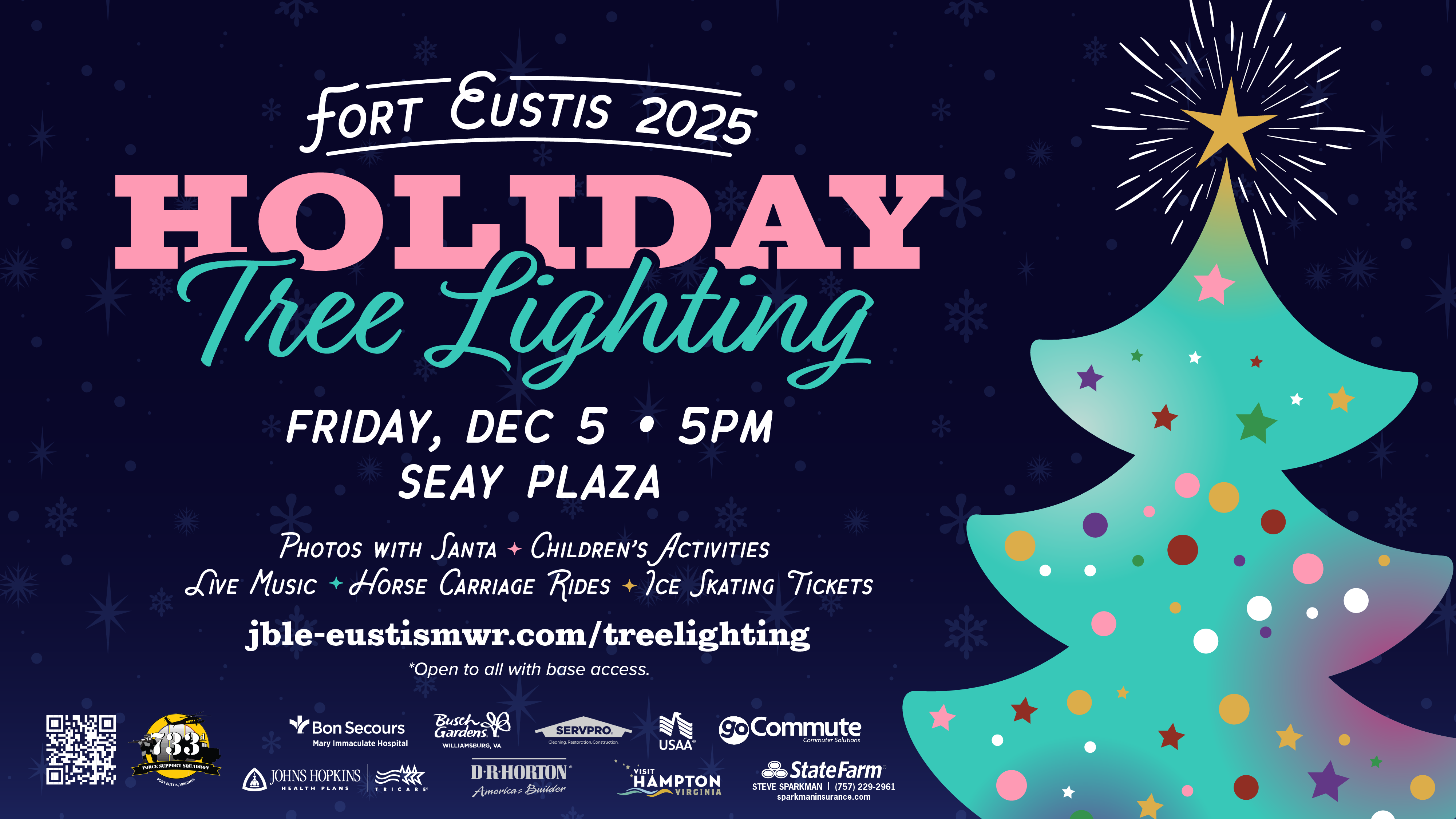 JBLE-Eustis Holiday Tree Lighting Flyer